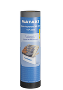 01. Byggmaterial UNDERLAGSPAPP MB320 Mataki Underlagspapp MB 320 är en traditionell underlagstäckning (YAM 2000) med en robust infästningsmetod (pappspik igenom båda lagren av produkten).
