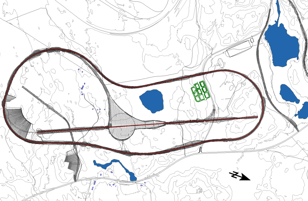 Ljudnivå (dba) Dokumentnamn: R2011033A.docx Sida 4 (7) 70 maximal ljudnivå 60 ekvivalent ljudnivå 50 40 0 300 600 900 1200 Tid (s) Figur 3.