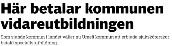 Utbildningen omfat