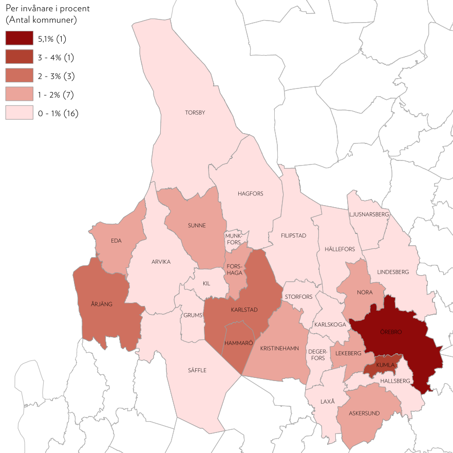 Bostadsbyggande 2000-2014 i