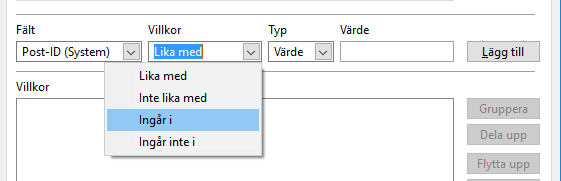 4. Fortsättningskurs (Kombinera flera urval i ett) För vissa segmenteringar behöver vi kombinera flera urval i ett.