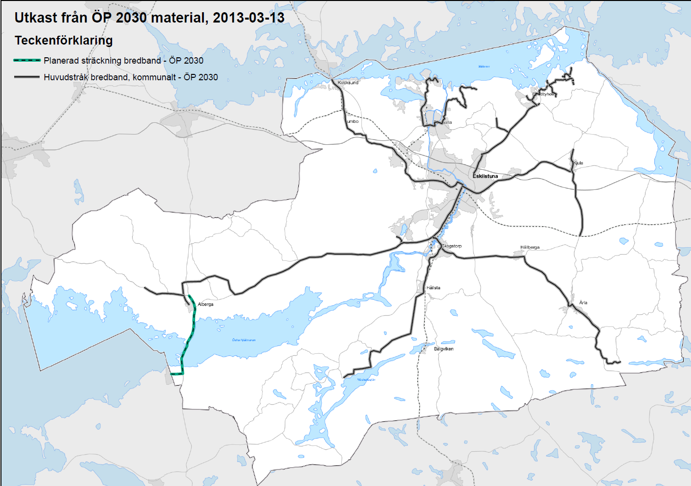 Eskilstuna kommun 2015-11-17 6 (32) fick infobrev ca tre månader före nedstängning. Detta berörde ca 430 kunder, hushåll och företag.