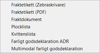 Extra funktionalitet i ovan fönster: Microsoft Dynamics NAV Du kan också välja Tryck på knappen Funktion för ytterligare möjligheter att boka utan att skriva ut eller få upp en lista på alla