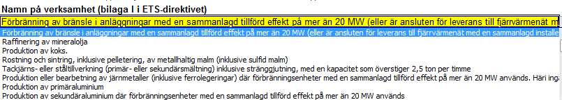 Notera att instruktionerna i blanketten inte ska tolkas som SE-XXX där XXX motsvarar ditt NAP-nummer.