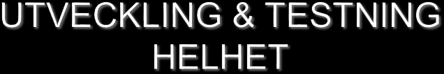 Marknad: Filmer, texter mm Prduktin/Sälj/ Retail/Knsument Labtester/reklamatin