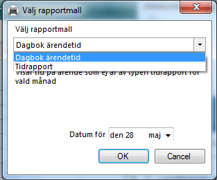 Skriva ut markerad arbetsorder Markera den arbetsorder du önskar skriva ut och välj Skriv ut eller klicka med höger musknapp. Välj den utskrift du vill använda.