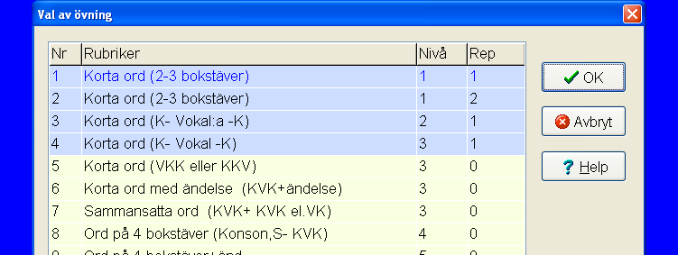 Vägen till träning 24 Starta programmet från Windows (klicka på den blå dator-elev-ikonen). Klicka på Namn-knappen och ange ditt Användar-ID och lösenord.