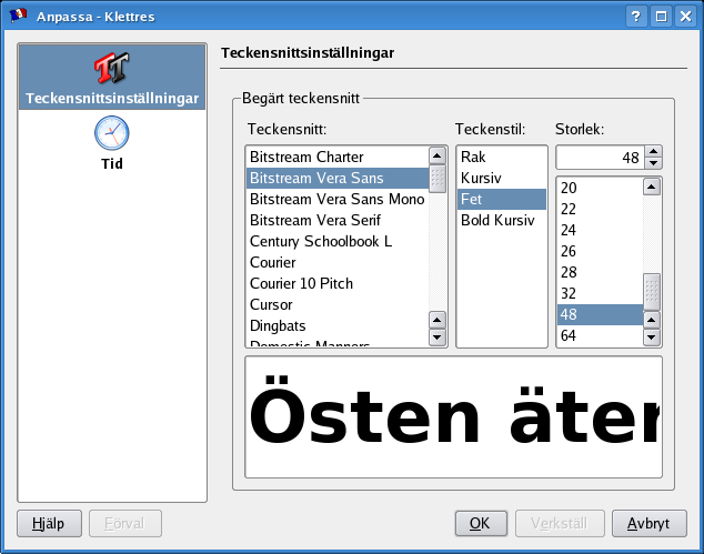 Att klicka på kombinationsrutan Nivå eller använda menyn Nivå i menyraden och välja Nivå 4, byter till nivå 4. På den nivån hör användaren bara ljudet av stavelsen, och måste skriva in bokstäverna.