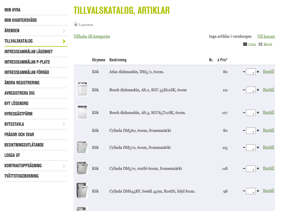 Lathund - Tillval Teknisk Förvaltning