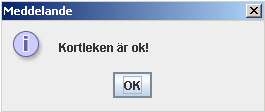 Gå till katalog C:\java\Prog0 i dos-fönstret och skriv: jar cmvf P0.mf TestP0.jar *.* Nu kommer jar.exe att tala om vilka filer som placeras i jar-filen och hur komprimerade de är.