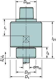 l 1 = programmeringslängd ängområ de ängtappsskaftsdimension er, mm, tum Dimensioner, mm, inch min. max. Kopplings dm m k moment storlek eställningskod Skärvätska 1) min max.