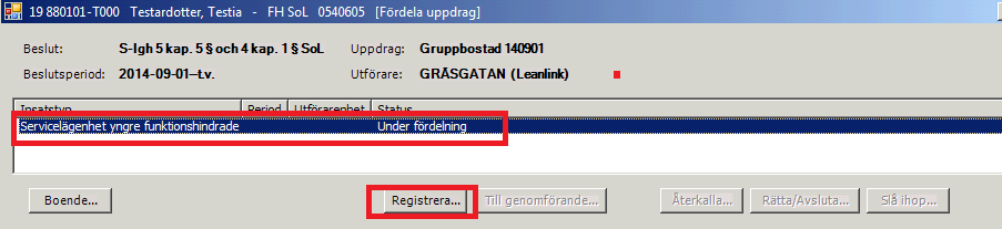 3 (27) Nytt uppdrag Ta emot nya uppdrag När du öppnar Treserva visas mappträdet. Nya uppdrag visar hur många nya uppdrag som skickats till din enhet.