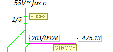 19 (23) 10 Signaleringsplaner Figur 21 Exempel på växelströmfördelning Även signaleringsplanernas ATC-trappor ska läsas maskinellt. Nya ritningar ska använda cellbiblioteket signalplan.