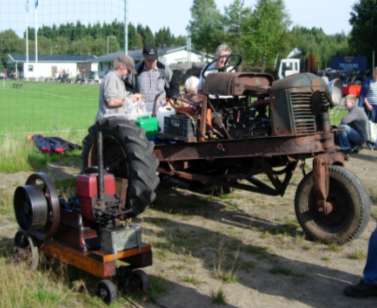 Fagereds första traktorrally ordnades Söndagen den 4 sept. 2005.