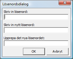 Driftsättning av AS-interface Säkerhetsmonitorn Du kan ändra lösenordet för den anslutna AS-interface Säkerhetsmonitorn med kommandot Ändra lösenord... när säkerhetsmonitorn är i konfigureringsläge.
