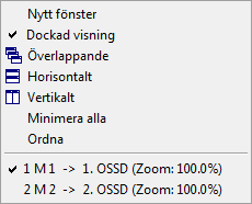 Första steg Meny Redigera Meny Monitor Meny Verktyg Meny Fönster TNT 35/7-24V Meny Hjälp Fig 3.