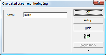 Övervakad start - monitoringång Symbol Funktionskomponent Övervakad start - Monitoringång Typ Beteckning i konfigureringsprotokollet 82 manual start monitor input Varianter Inga Parametrar