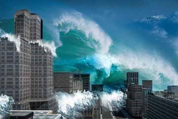 Tsunamin Den 26 December 2004 drabbades Thailand, Indonesien (speciellt Aceh), Sri Lanka och Indien av en tsunami. 220,000 300,000 människor miste livet.