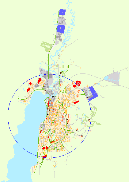 Nollplus Glest + motorväg och järnväg