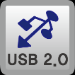 Notera: För Mac finns endast stöd för USB 3.0. Notera: Om din PC saknar portar med USB 3.0 eller om din PC är ansluten till USB 2.0 kommer USB 2.0 att visas.