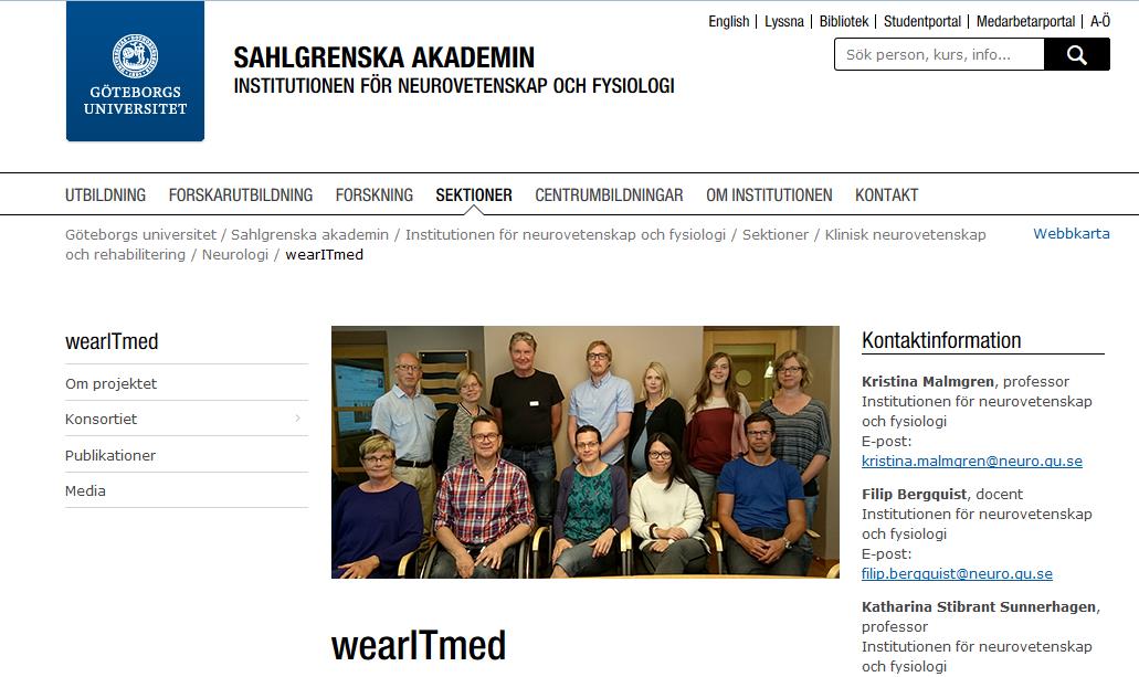 Bärbara sensorer vid