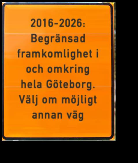 Trafikstörande arbeten Göteborg