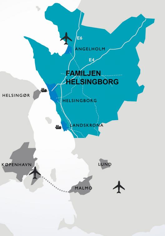 NÄRINGSLIV Några av Helsingborg största arbetsgivare återfinns inom logistikbranschen. Det finns närmare 450 företag som tillsammans sysselsätter 5 400 personer.