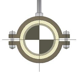 Varje transportficka ska installeras ca var 15 meter, och det är att föredra om vacum systemet kan förläggas med självfall (Fall: ca 60 mm/15 meter eller 1%), bakfall bör undvikas!