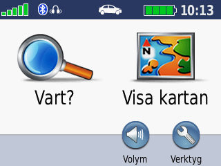 Komma igång 4. Aktivera läget hitta mig/möjlig att upptäcka/synlig för ditt headset. 5. Tryck på OK på nüvi-enheten. 6. Välj ditt headset och tryck på OK. 7.