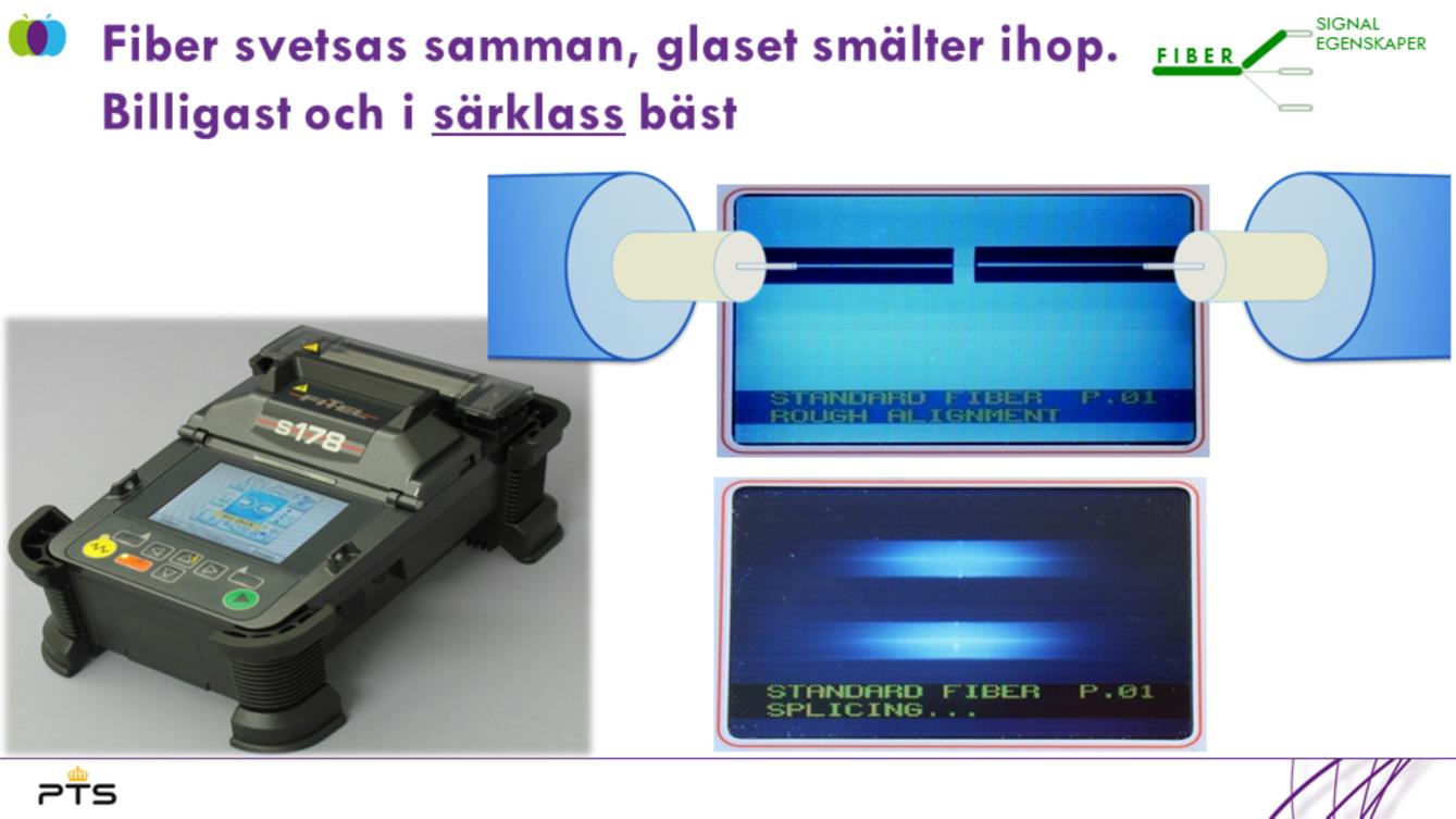 Svetsning är ett precisionsjobb som delvis är automatiserat. Rutinerad installatör som följer rutiner får bra mätvärden på skarvarna.