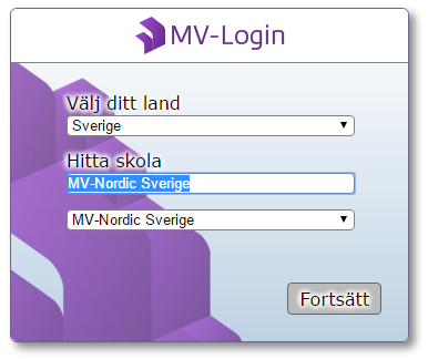 För support och information, kontakta lokal IT-administratör eller MV-Nordic support på support@mv-nordic.se eller 040-680 25 88.