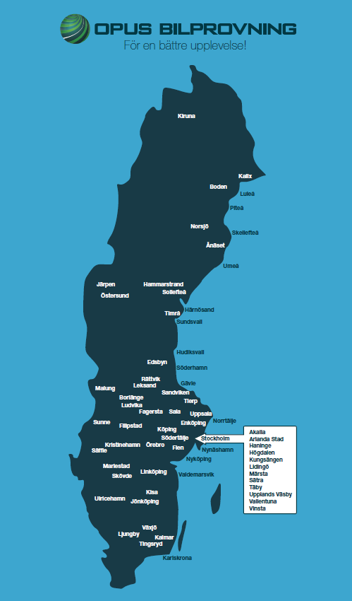 Segment Bilprovning Sverige Högre priser på den svenska marknaden trots högre kapacitet (antal stationer) Segment Bilprovning Sverige Jan december 2015 Intäkter: 586,7 MSEK EBITDA: 80,3 MSEK