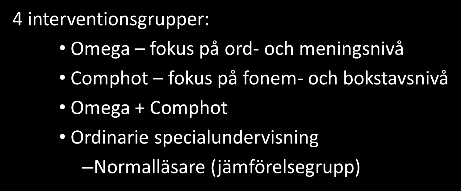 Upplägg