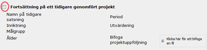 Om särskilda krav/önskemål finns bör de vara angivna i förbundets informationstext på Idrottslyftsflikens förstasida.