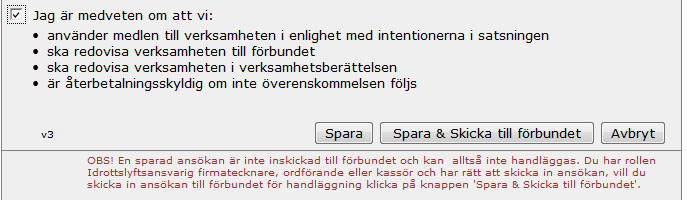 Finansiering Beskriv här hur projektet är tänkt att finansieras Allmänt Under allmänt finns en rad olika rubriker med fält som är möjliga att fylla i.