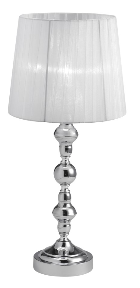 Lampor 2 520036-34-90 Louise organza Bordlampa borstat stål m skärm Höjd: 32cm Dia 17cm 520036-52-03 Louise organza Bordlampa brun antik m skärm Höjd: 32cm Dia 17cm 520036-52-90 Louise rysch