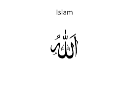 Islam har ofta en halvmåne eller en måne med stjärna som symbol. (Det finns flera andra, ex Fatimas hand eller ordet Islam i kalligrafi.