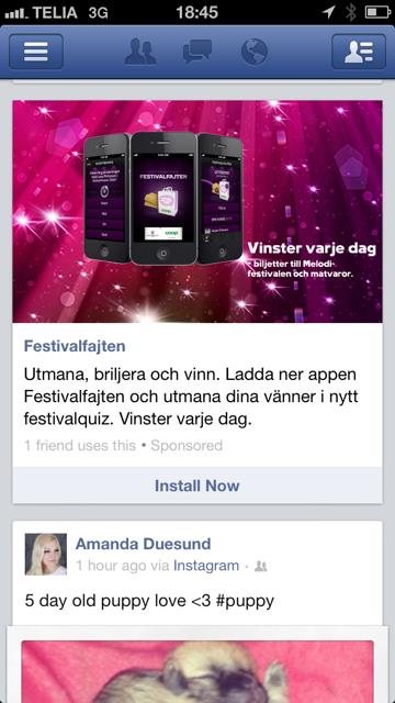 ANNONSFORMAT Mobile App install ad VARFÖR?