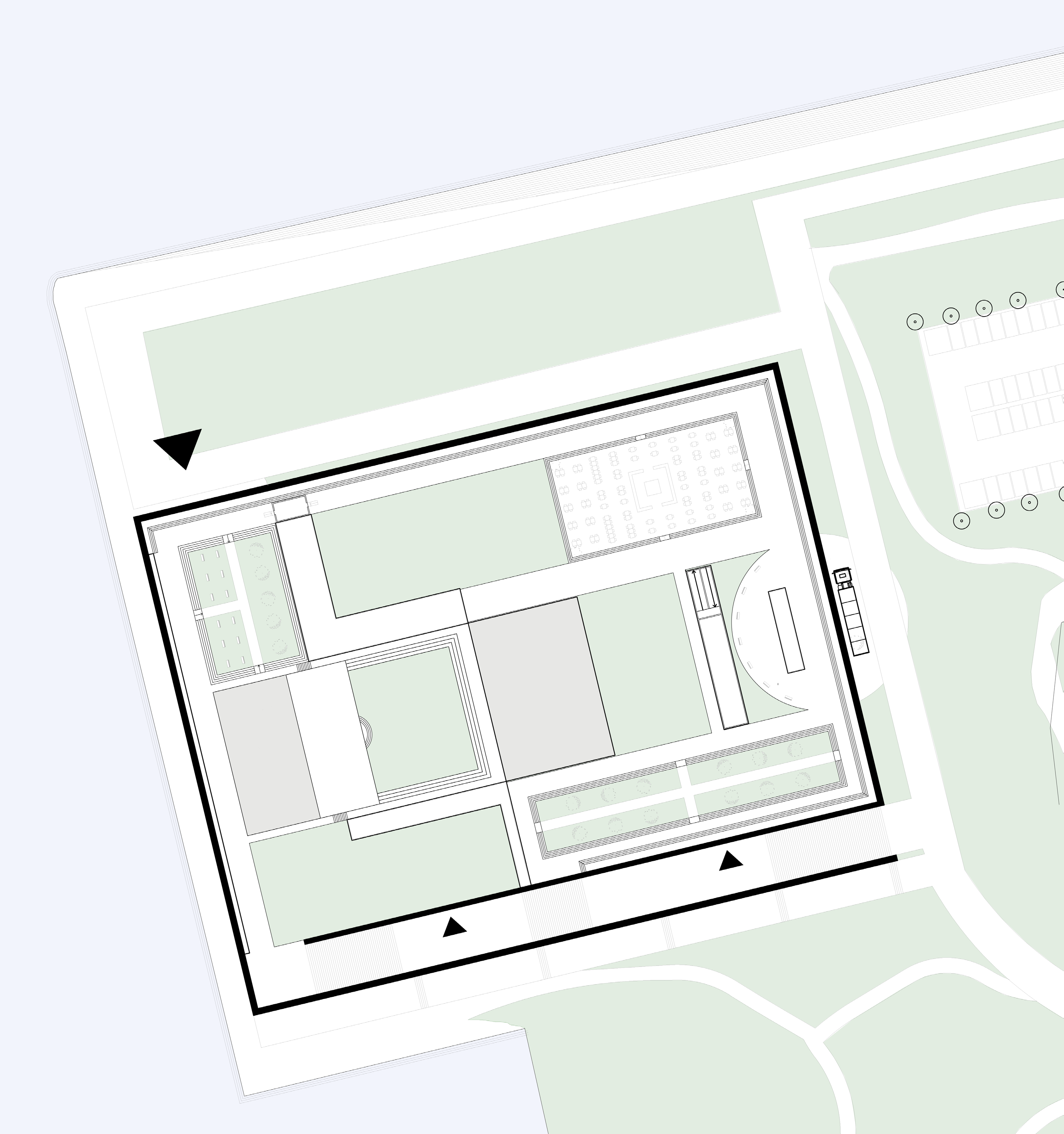 Platsen Situationsplan 1:2000 Jag valde Galärvavet då jag tyckte det är en lämplig plats för en ny Stockholmsopera tack vare dess centrala läge i kombination av det kulturinriktade djurgården.