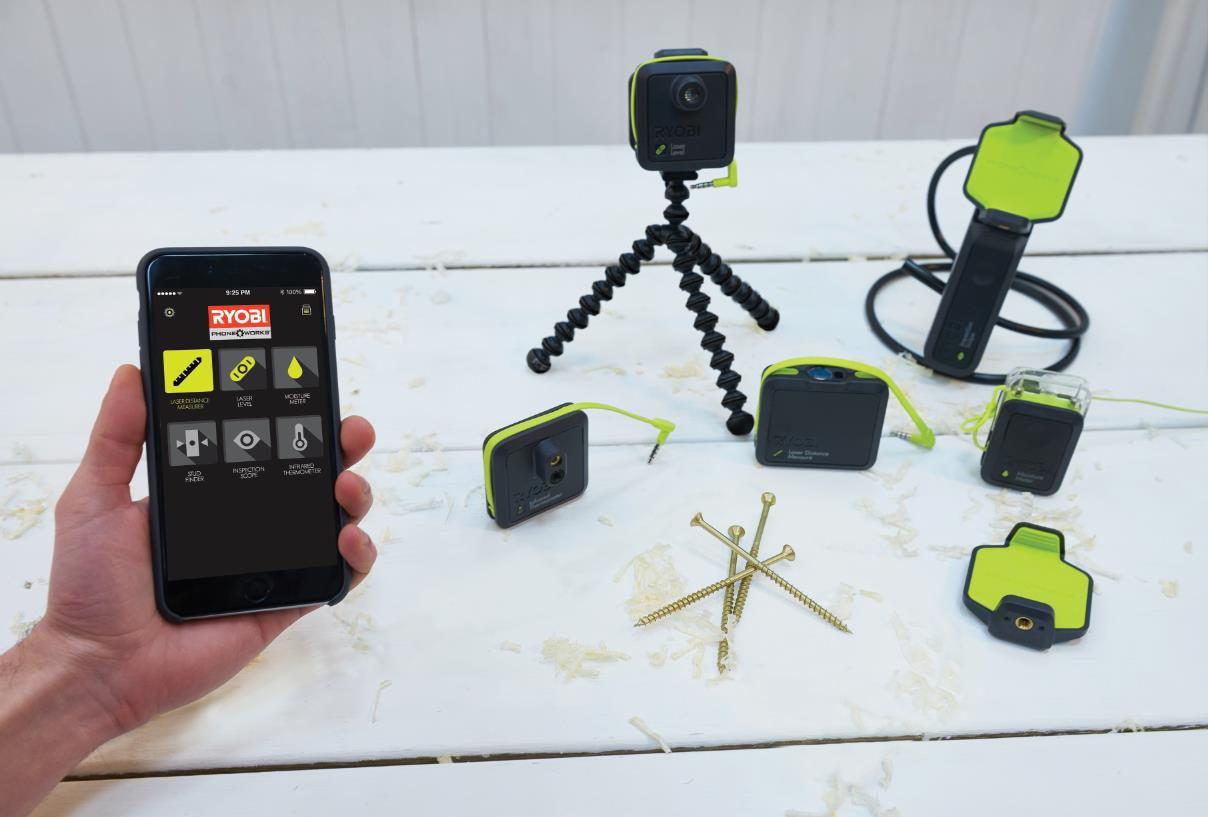24 augusti 2015 RYOBI PHONE WORKS Gör din telefon till ditt smartaste verktyg. Som du redan vet är din telefon kapabel till det mesta!