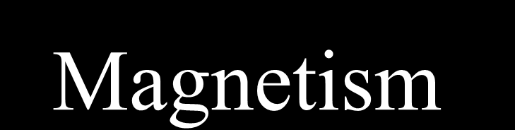 En permanent magnet har en sydpol och en nordpol