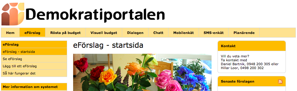 Medborgardialog Att tidigt ta in medborgaren i olika kommunala beslutsprocesser kan bidra till bättre beslut, billigare och effektivare åtgärder och inte minst enklare genomförande.