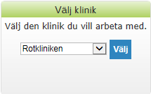 Sida 7 (37) Arbete på mer än en klinik Om man arbetar på mer än en klinik kommer man först att få välja vilken av klinikerna