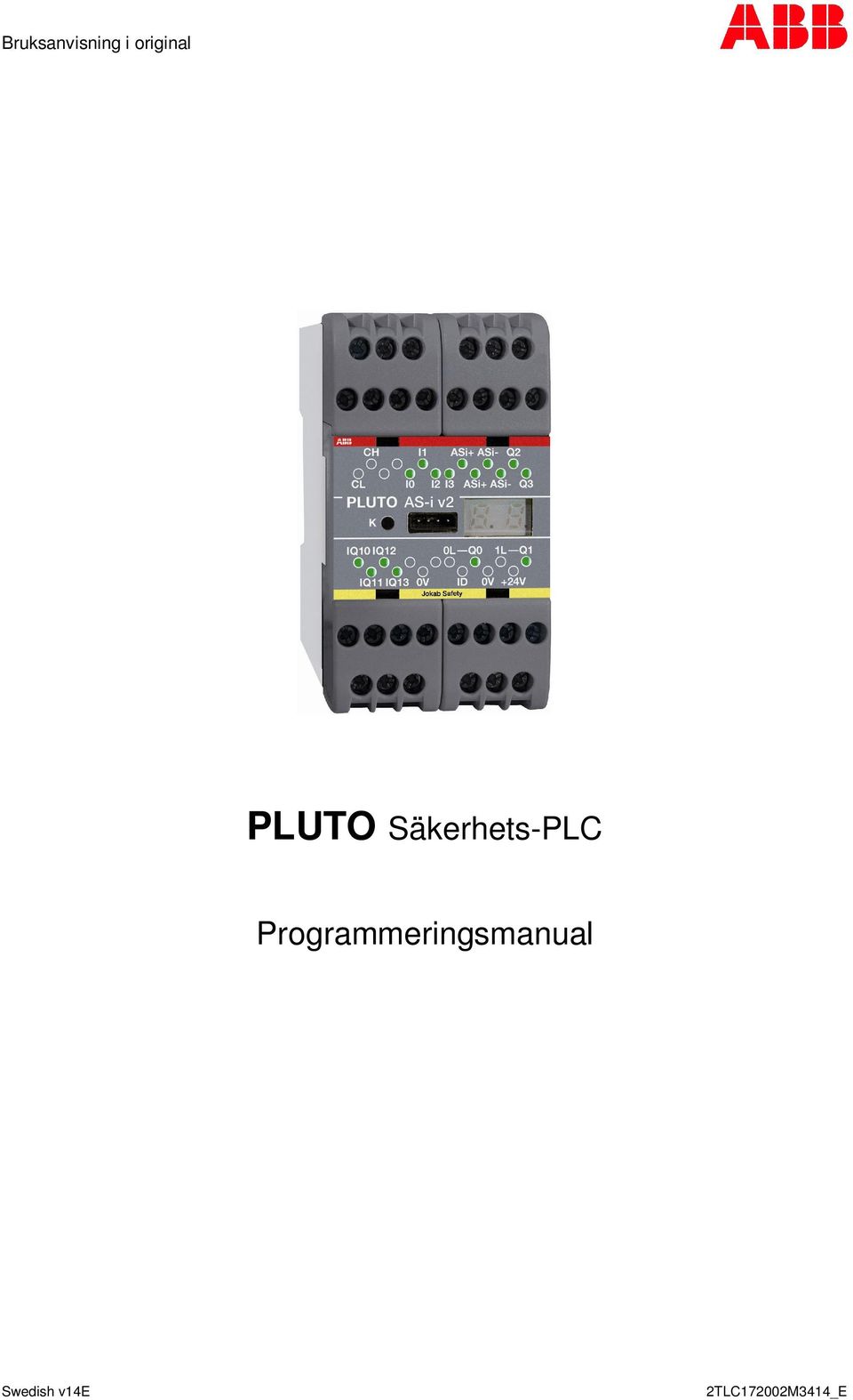 Säkerhets-PLC