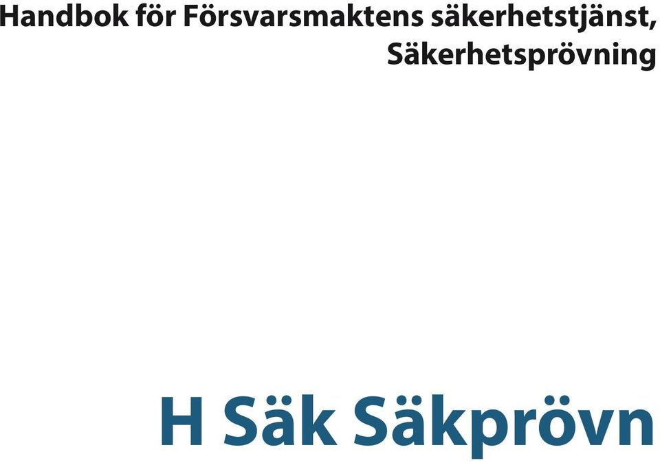 säkerhetstjänst,