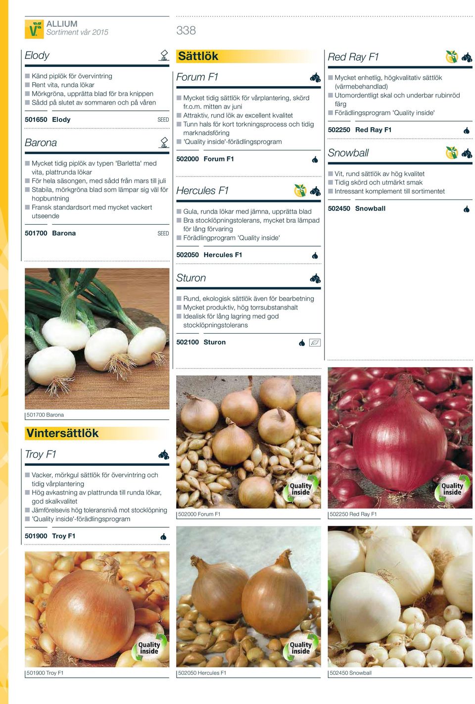 Barona SEED 338 Sättlök Forum 