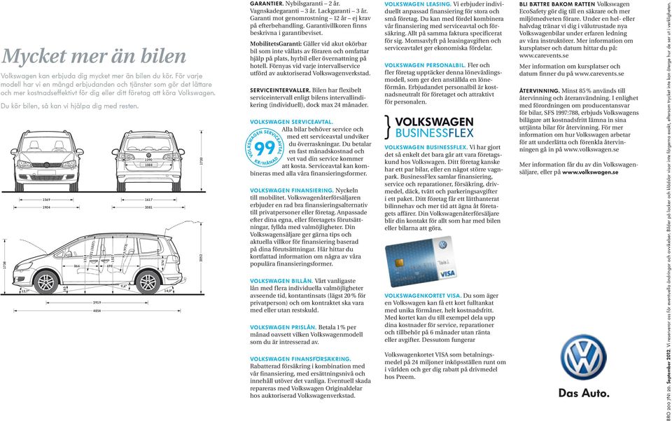 För varje modell har vi en mängd erbjudanden och tjänster som gör det lättare och mer kostnadseffektivt för dig eller ditt 9,6 företag att köra Volkswagen.