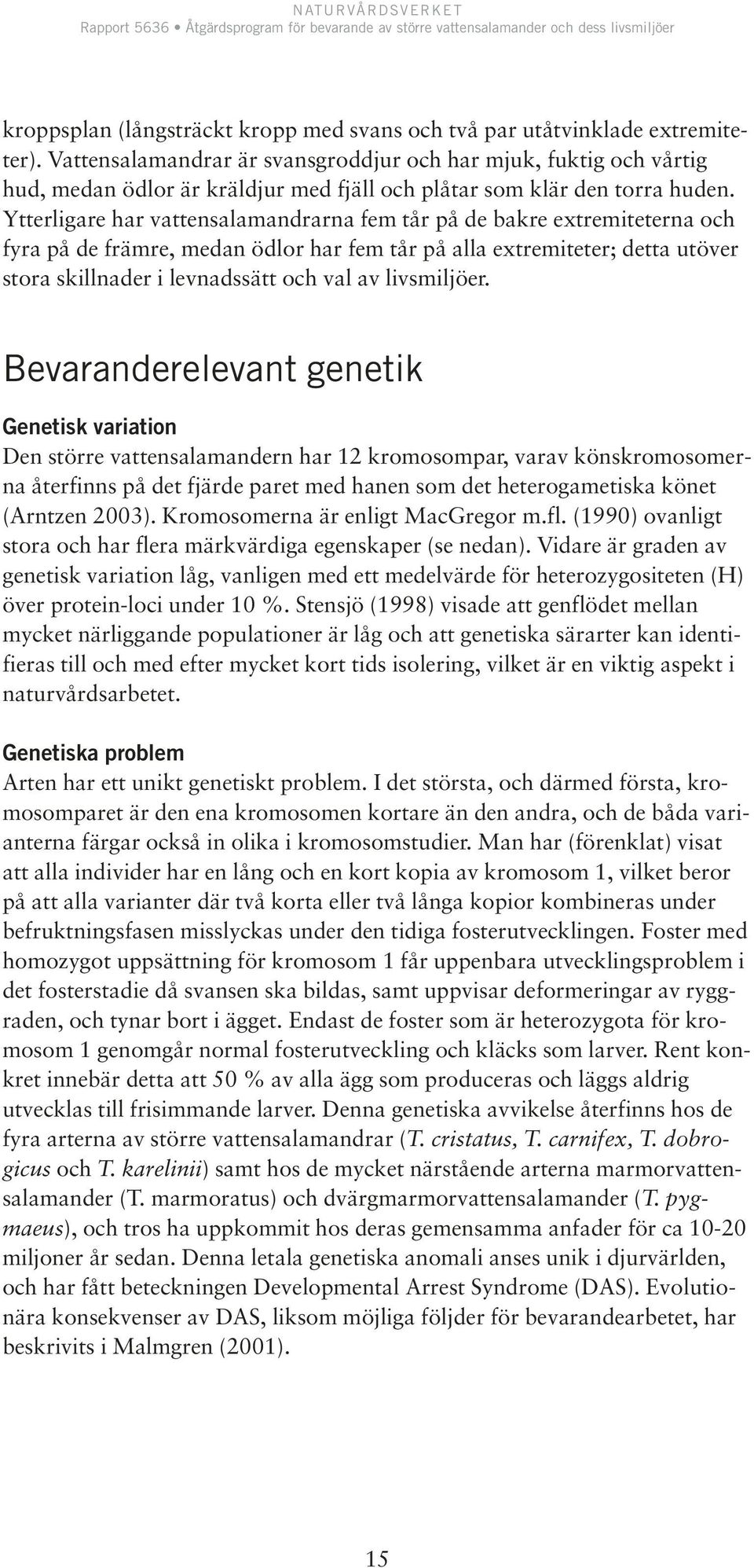 Ytterligare har vattensalamandrarna fem tår på de bakre extremiteterna och fyra på de främre, medan ödlor har fem tår på alla extremiteter; detta utöver stora skillnader i levnadssätt och val av