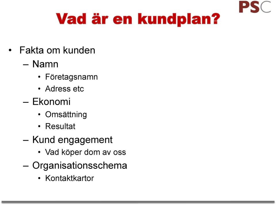 etc Ekonomi Omsättning Resultat Kund