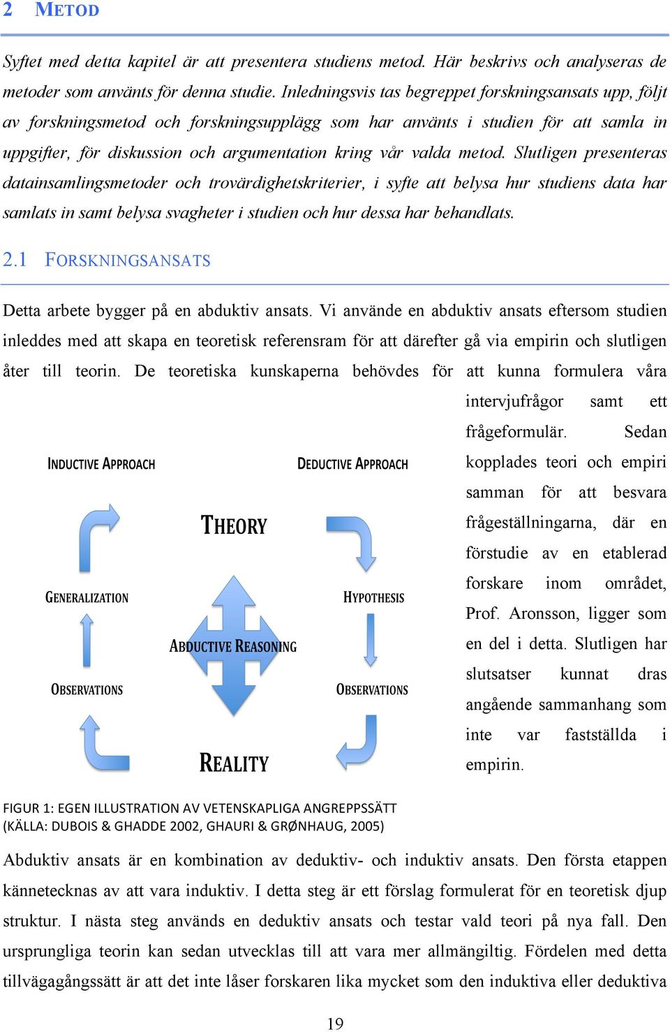 metod. Slutligen presenteras datainsamlingsmetoder och trovärdighetskriterier, i syfte att belysa hur studiens data har samlats in samt belysa svagheter i studien och hur dessa har behandlats. 2.